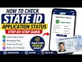 How to Check State ID Application Status Step-by-Step Guide