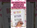Editable UPPERCASE Name Tracing Worksheets Just Type Print