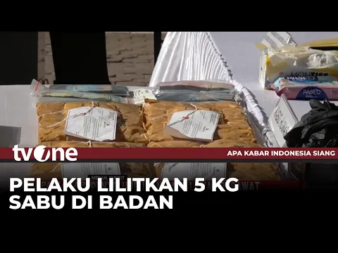 Polisi Tangkap 4 Pelaku Selundupkan Sabu Lewat Pesawat