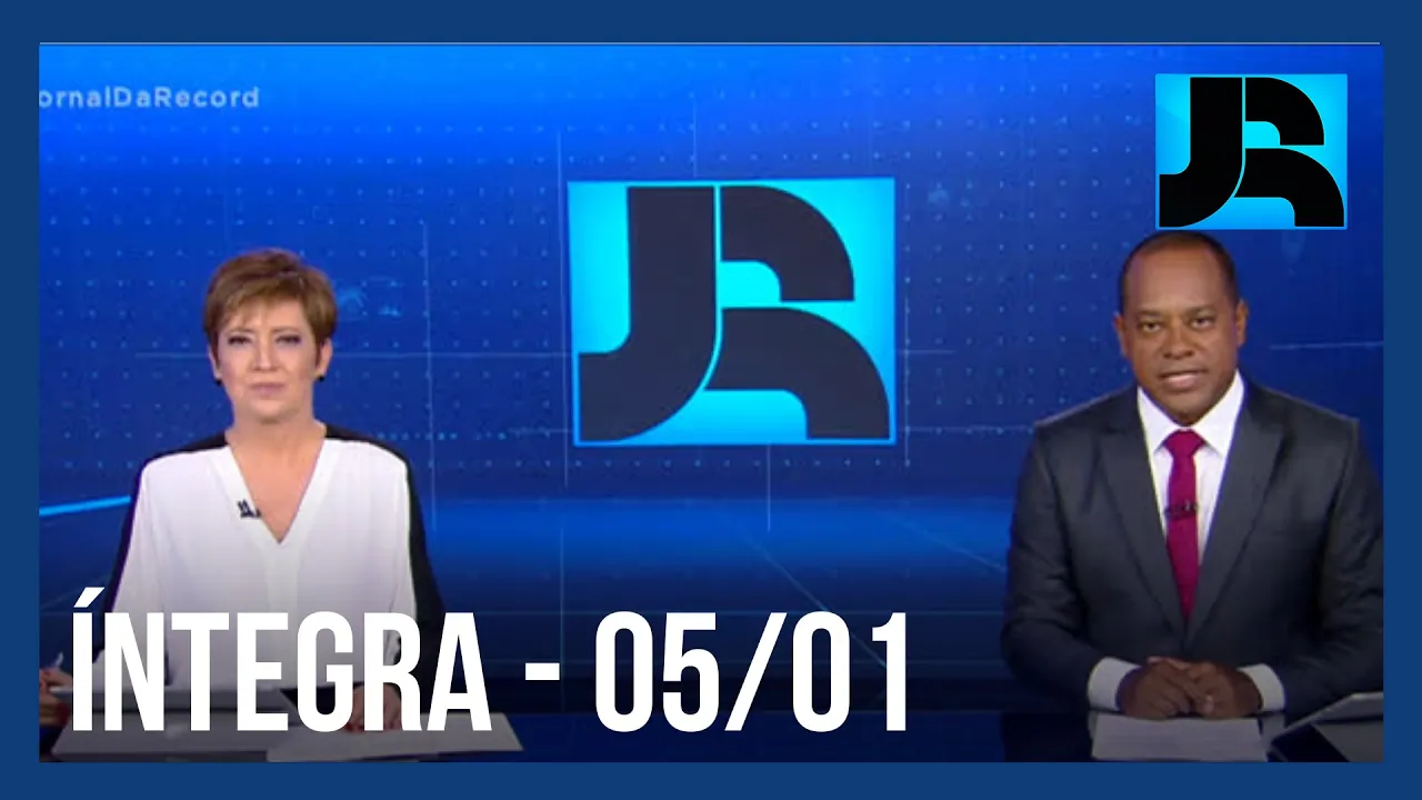 Assista à integra do Jornal da Record | 05/01/2021