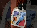 Hand printed Bag Boho design bag