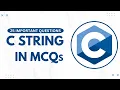 C String MCQs Top 20 Questions and Answer Tpoint Tech