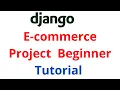 How to Create Basic E-commerce Web Pages Using Django Project
