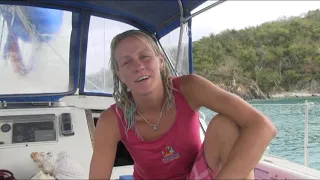 Solo Sailor Girl Raises A MASTive Commotion