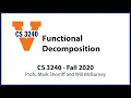 Functional Decomposition