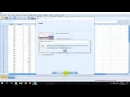 Restructure Cases to Variables in SPSS