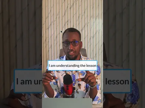 22 State Verbs  | One minute one English Lesson | Waxkabaro Academy   #english