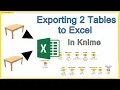 Knime Write Multiple Sheets to one Excel File