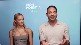 High Potential Stars Daniel Sunjata and Amirah J