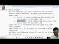 9 Java Writing Console Output Part-1
