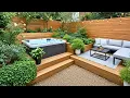 Hot-Tub Landscaping Garden-Spa Ideas Latest Backyard Deck Cottage Patio Design Tips 2025