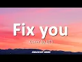 Download Lagu Coldplay - Fix you (Lyrics) Cover by BTS