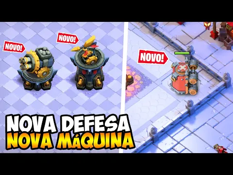 NOVA DEFESA MULTIFUNÇÃO, NOVA LANÇA TROPAS E MUITO MAIS NA NOVA ATUALIZAÇÃO DO CLASH OF CLANS!