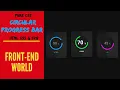Pure CSS Circular Progress Bar Html CSS3 SVG