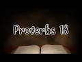 Proverbs 18 - NLT visual