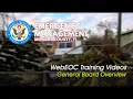 Monroe County Emergency Management WebEOC General Board Overview