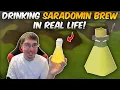 Drinking RuneScape s Saradomin Brew In Real Life