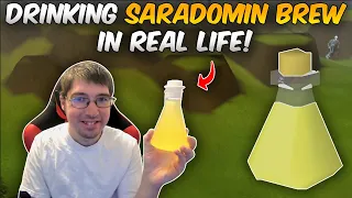 Drinking RuneScape s Saradomin Brew In Real Life
