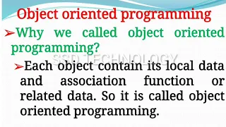 CS8392 - Object Oriented language history of c