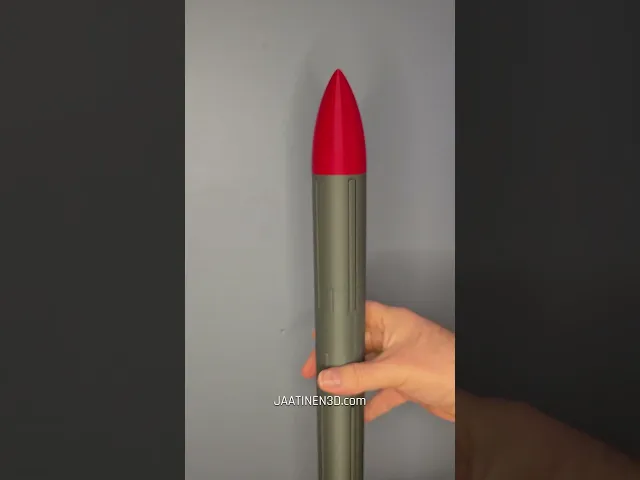 Keychain Display Stand — Missile video thumbnail