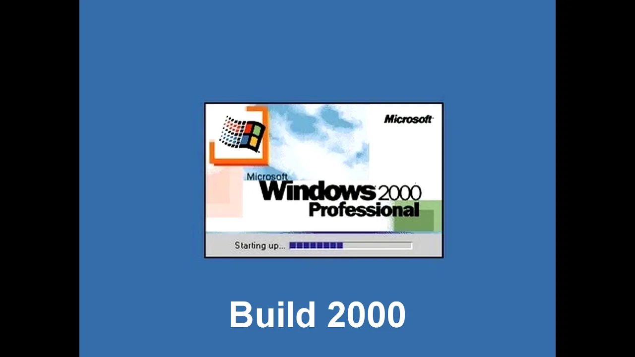 Windows 2000 Beta 3 Startup and Shutdown Sounds