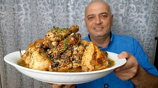 Шкмерули — Самая простая жареная курица По-Грузински!