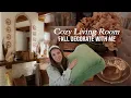 Fall Decorating Series 2025 Cozy Vintage Living Room Transformation