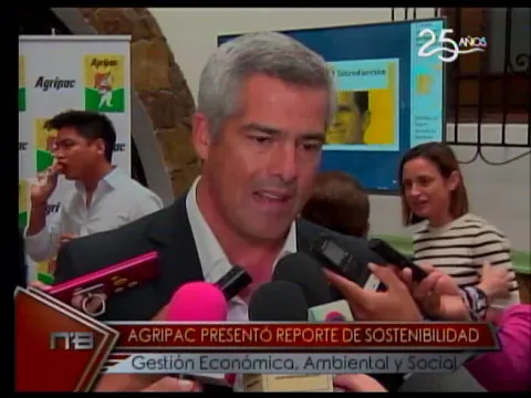Agripac presentó reporte de sostenibilidad gestión económica, ambiental y social