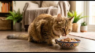 احط اكل للقطة ولا امشيها بره البيت دندنها