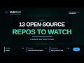 13 Open-Source AI Repos Worth Watching
