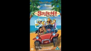 opening to stitch the movie uk vhs 2003 