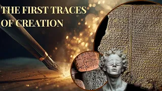 the first traces of creation pen and word god wrote humanity learned