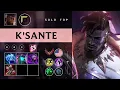 K Sante Top vs Kled - NA Grandmaster Patch 26 03