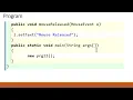 12 Write a JAVA program for handling mouse events