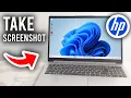 How To Take Screenshot On HP Laptop - Tutorial