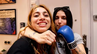 así entrena Angie para la velada