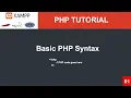 PHP Bangla Tutorial Basic PHP Syntax Bangla Tutorial part-01