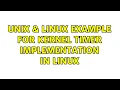 Unix Linux Example for kernel timer Implementation in Linux