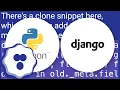 How do I clone a Django model instance object and save it to the database