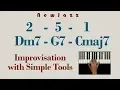 Easy 2-5-1 Jazz Improvisation with Pentatonic Scale