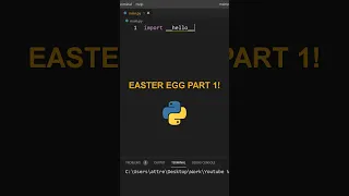 Easter Eggs in Python - Part 1