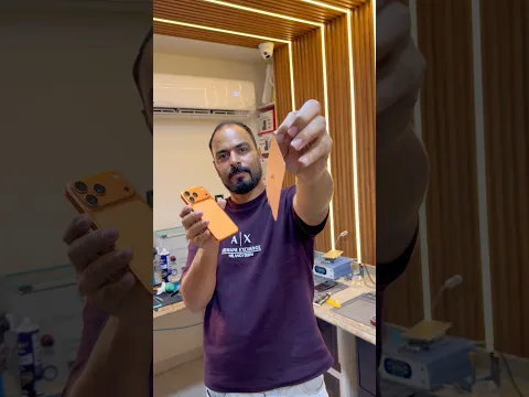 كاميرا وضهر متكسرين ١٧ برو ماكس #طبيب_المحمول