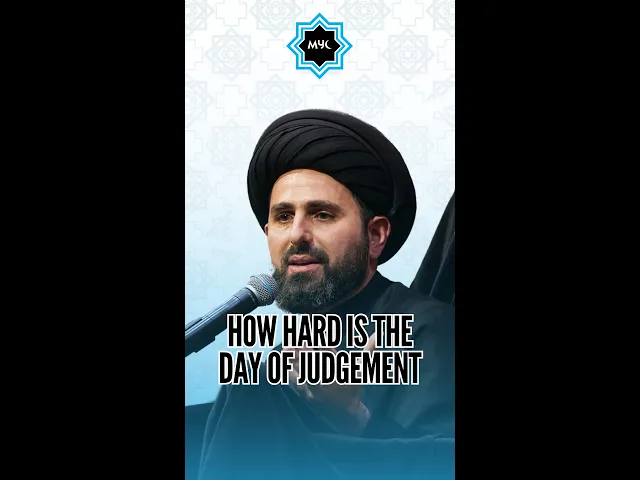 ⁣How Hard Is The Day Of Judgement? - Sayed Mohammad Baqer Qazwini #shorts