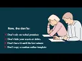 Dos and Don ts of a Cohabitation Agreement