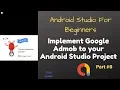 Admob Implementation In Android Studio Project Android Studio 3 4 1 Prego Coding Classes