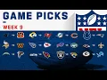 NFL Week 9 Game Picks
