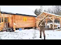 Lagu Na 1 jaar begin ik me thuis te voelen, nieuwbouw voor off-grid Tiny House | Brandhoutschuur