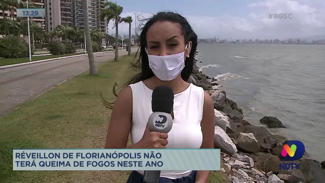 Réveillon de Florianópolis não terá queima de fogos neste ano