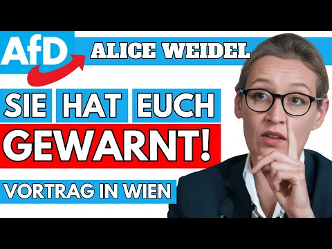 Download MP3 🚨💙 SENSATIONELLER VORTRAG 💙🚨 Alice Weidel AfD in Wien Österreich FPÖ ( WDH ) 19.09.2023