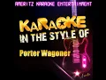 The Carroll County Accident (In the Style of Porter Wagoner) (Karaoke Version)